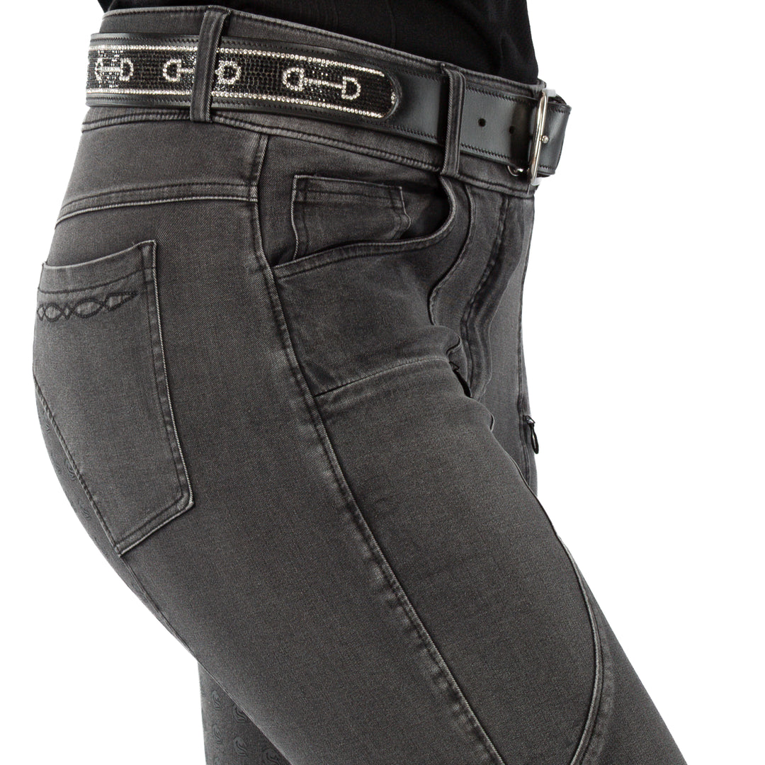 Equinavia Helena Womens Denim Full Seat Breeches image 