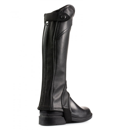 Horze Kids Soft Leather Half Chaps image 