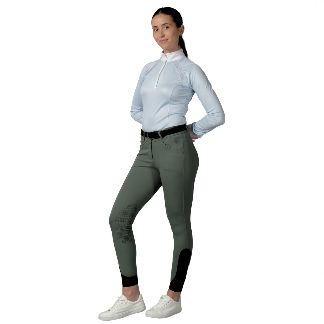 Equinavia Astrid Womens Silicone Knee Patch Breeches image 