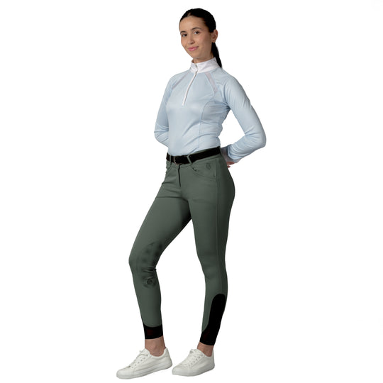Equinavia Astrid Womens Silicone Knee Patch Breeches image 