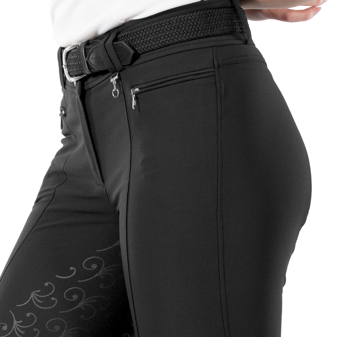 Horze Angelina Womens Silicone Full Seat Breeches image 