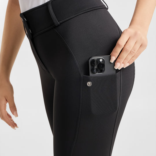 Horze Matilda Womens Perforated Full Seat Breeches image 