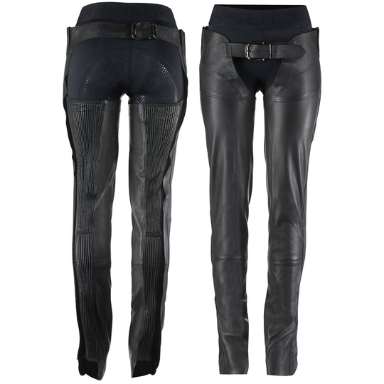 Horze Blake Leather Full Chaps image 