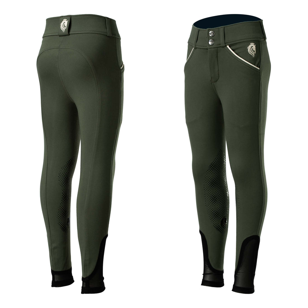 Equinavia Greta Kids Silicone Knee Patch Breeches image 