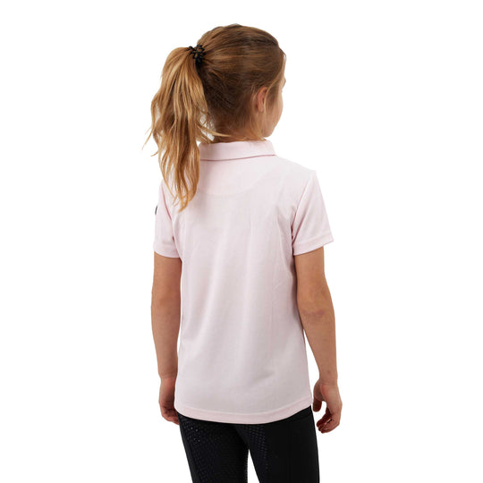 Horze Denise Kids Functional Short Sleeve Polo Shirt image 