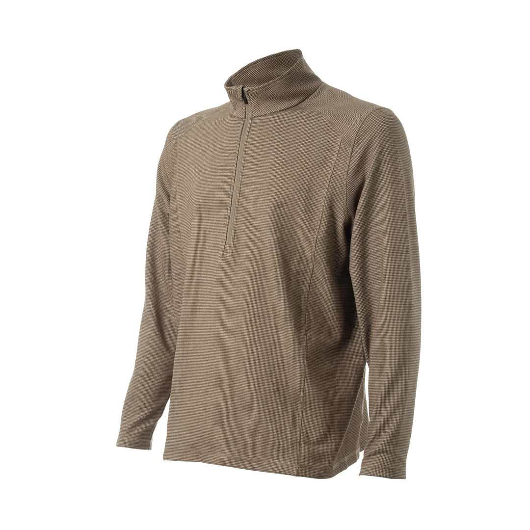 Equinavia Nils Mens Houndstooth Quarter Zip image #1