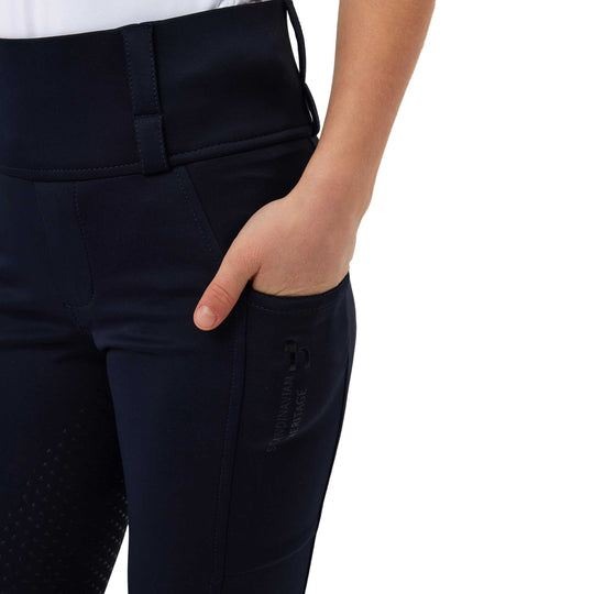 Horze Anya Kids Winter Hybrid Breeches image 