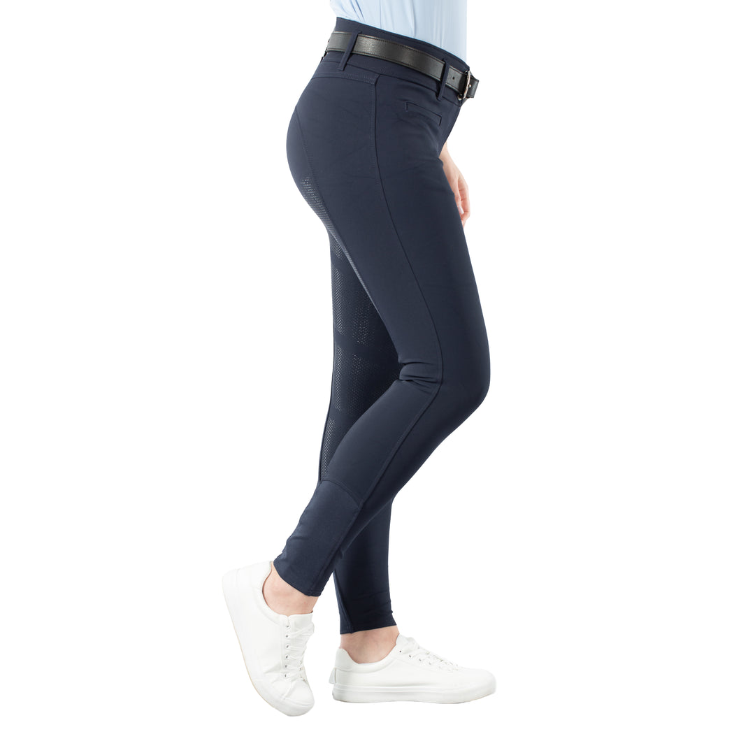 B Vertigo Tiffany Womens Silicone Full Seat Breeches image 