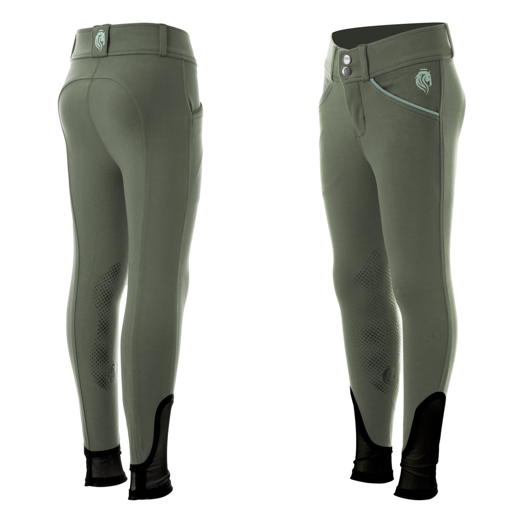 Equinavia Greta Kids Silicone Knee Patch Breeches image #1