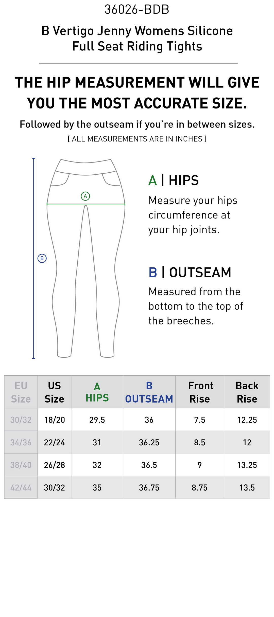Size chart: Women&