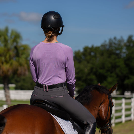 Equinavia Victoria Womens Silicone Knee Patch Breeches image 