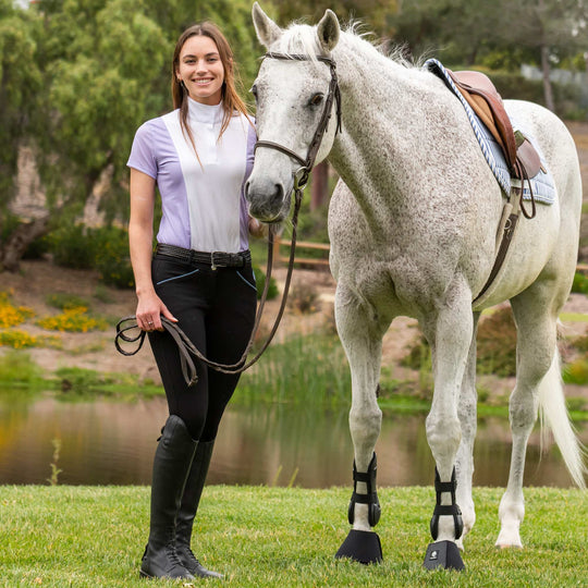 Equinavia Astrid Womens Silicone Knee Patch Breeches image 