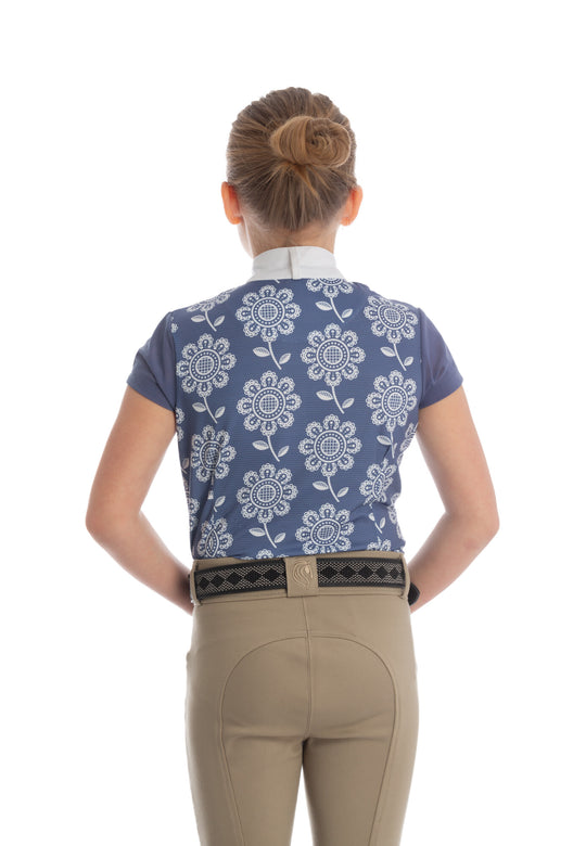 Equinavia Charlotte Kids Short Sleeved Show Shirt image 