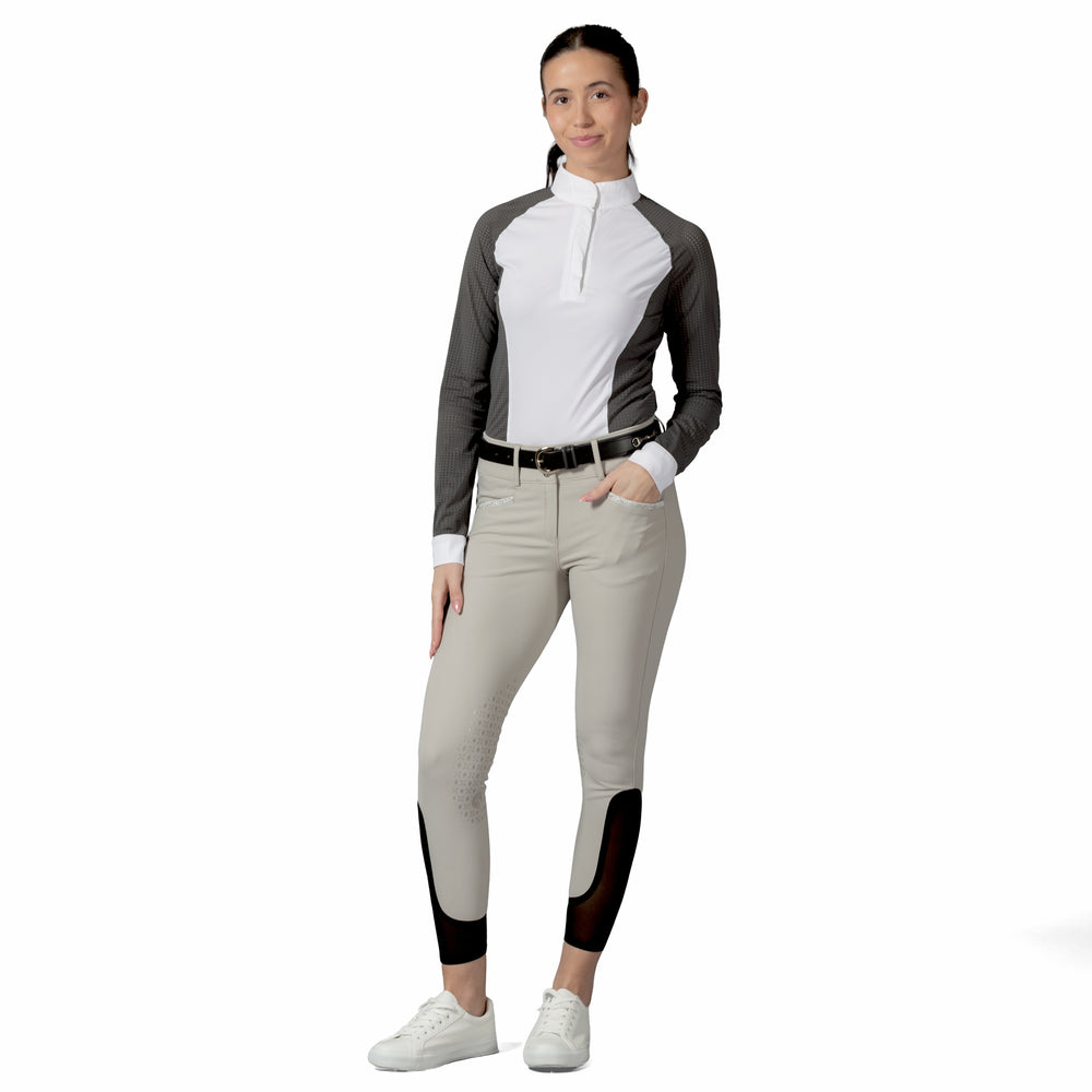 Equinavia Sara Womens Perforated Long Sleeved Show Shirt image #2