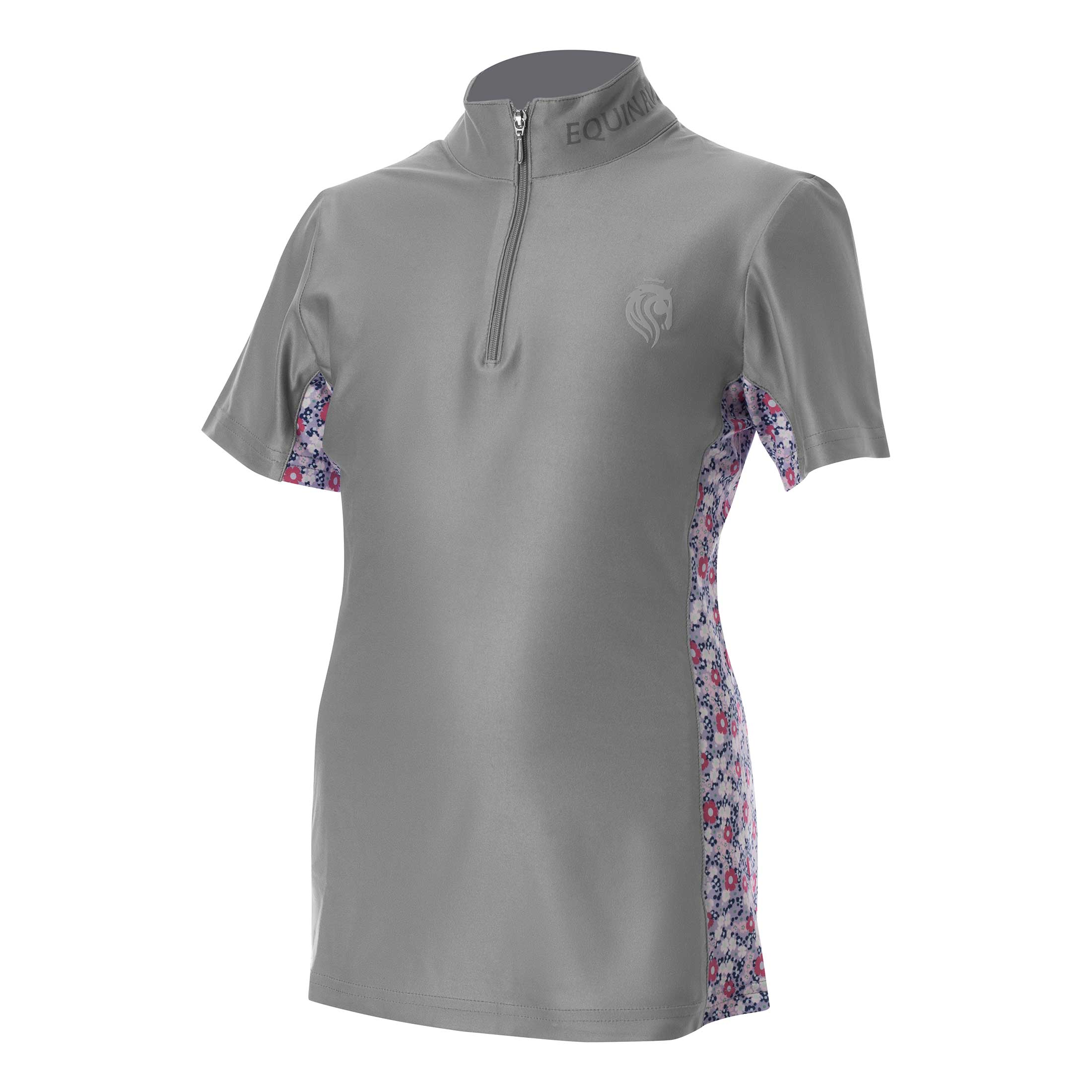 Equinavia Lena Kids Short Sleeve Quarter Zip Shirt image #1