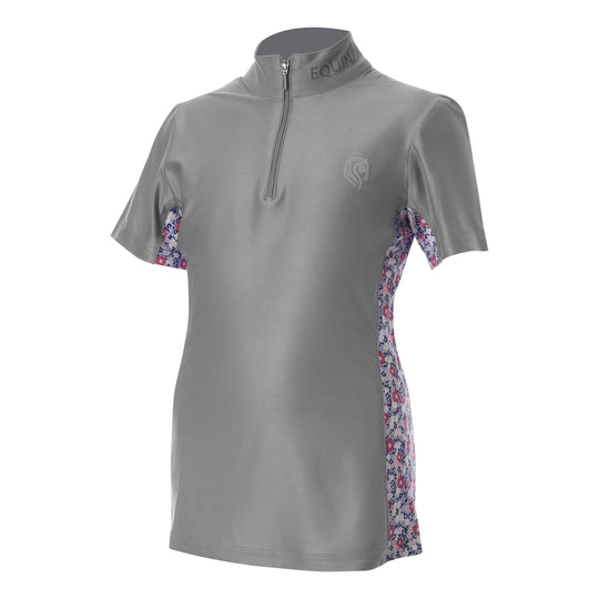 Equinavia Lena Kids Short Sleeve Quarter Zip Shirt image 