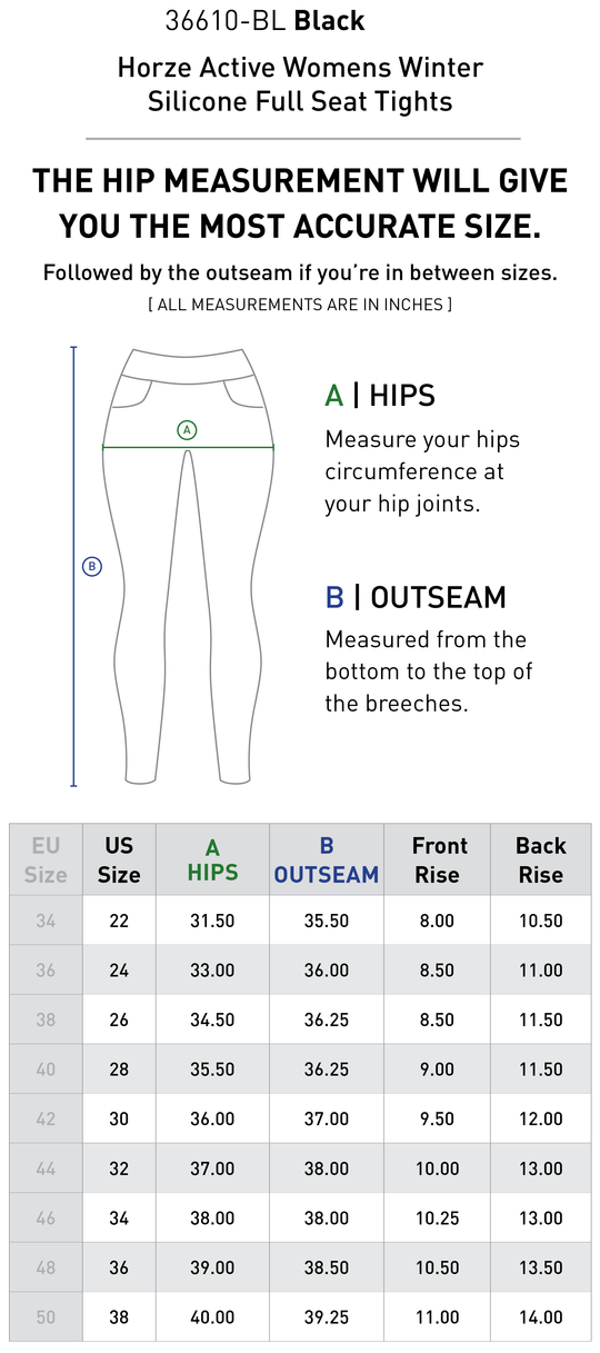 Size chart: Women&