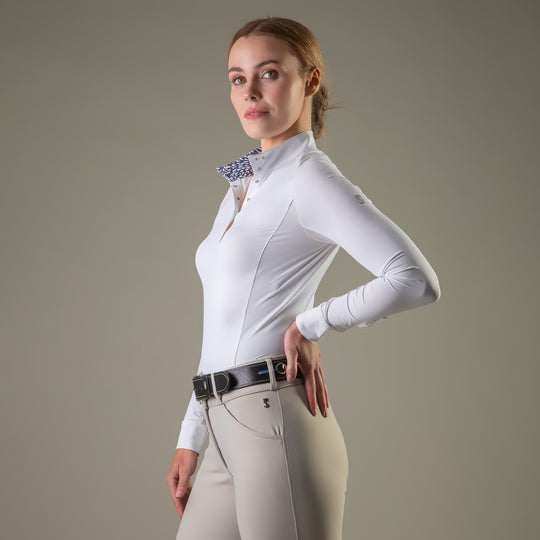 Tredstep Ireland Monaco Pro Womens Long Sleeve Show Shirt image 