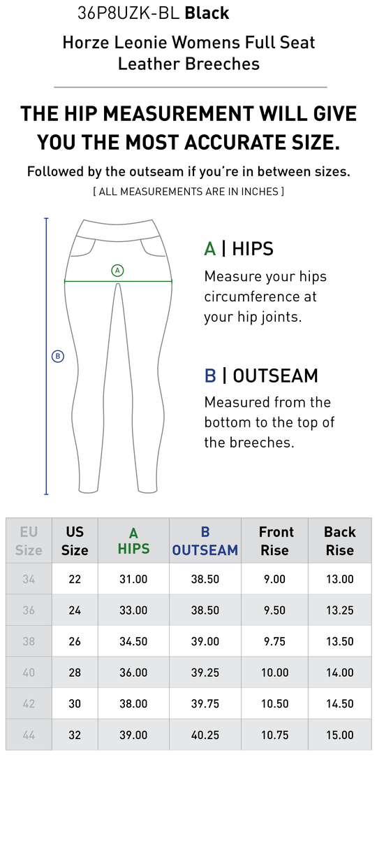 Size chart: Women&