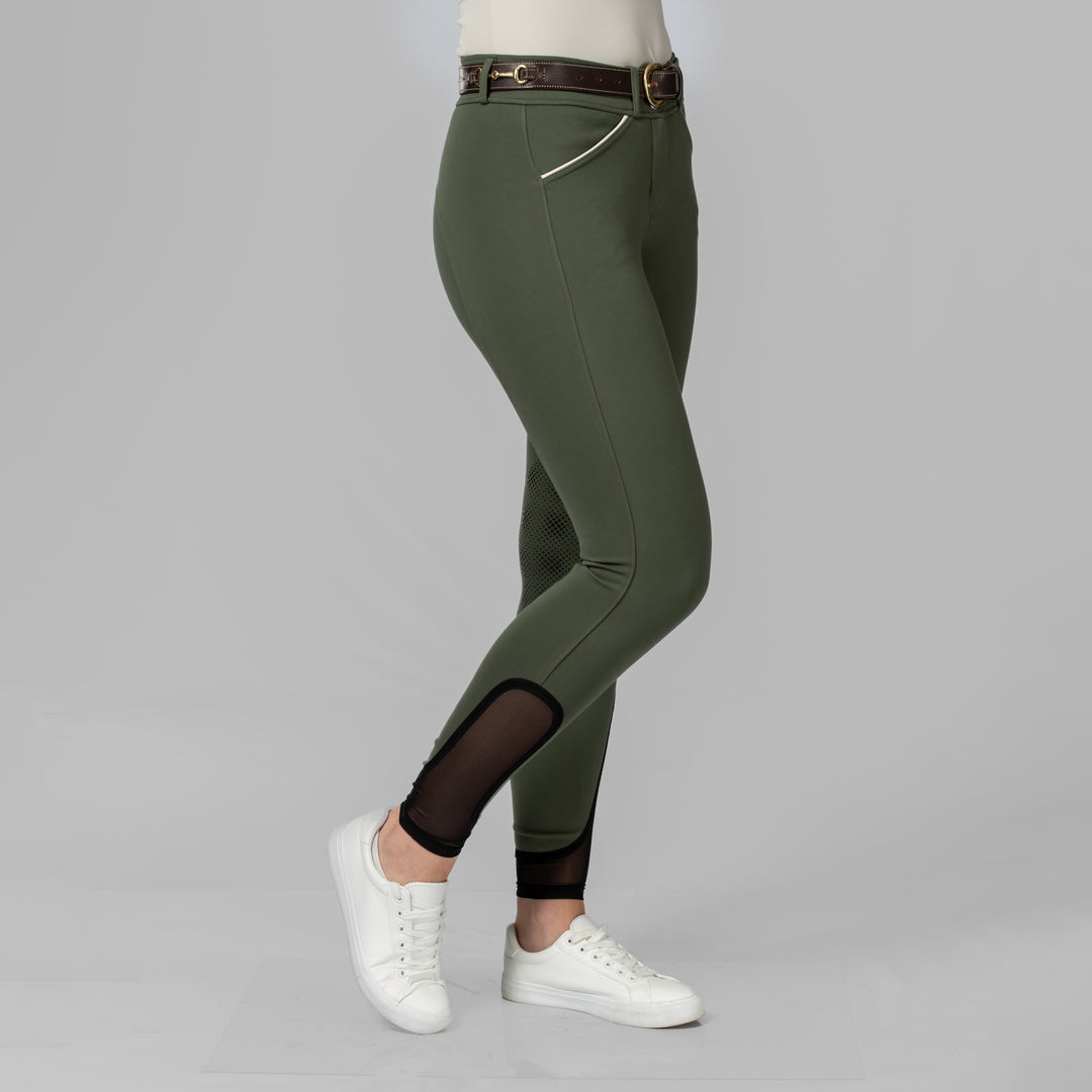 Equinavia Astrid Womens Silicone Knee Patch Breeches image 