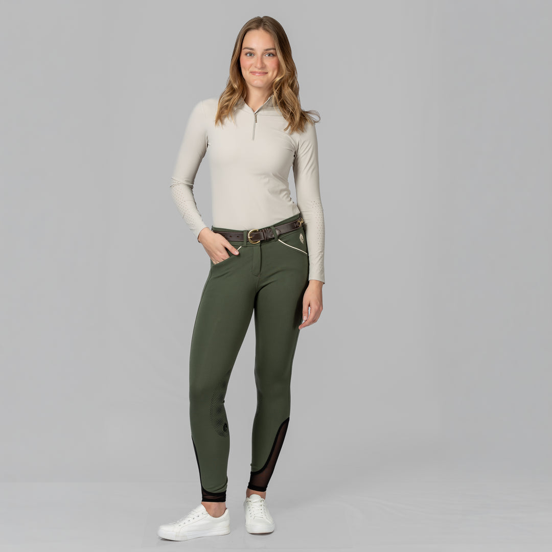 Equinavia Astrid Womens Silicone Knee Patch Breeches image 