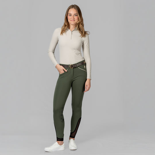 Equinavia Astrid Womens Silicone Knee Patch Breeches image 