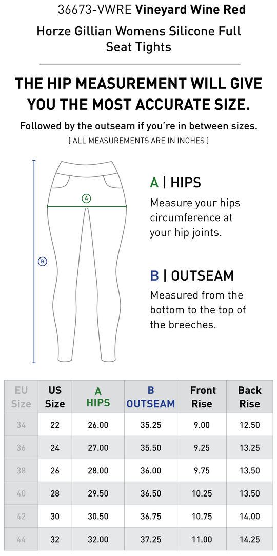 Size chart: Women&