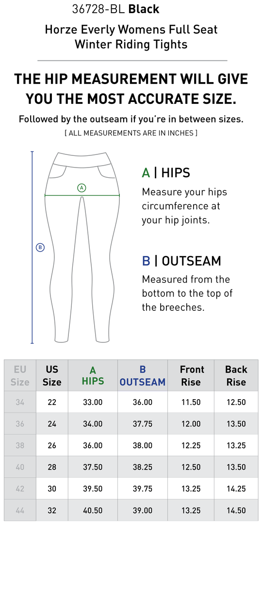 Size chart: Women&