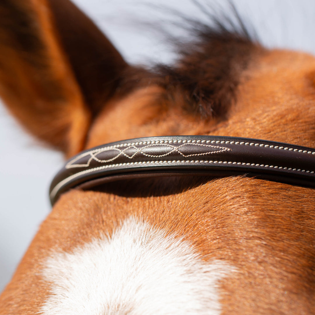 Equinavia Valkyrie Anatomic Jumper Bridle with Rubber Reins image 