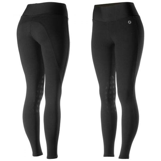 Horze Juliet Womens Hyper Flex Knee Patch Tights image 