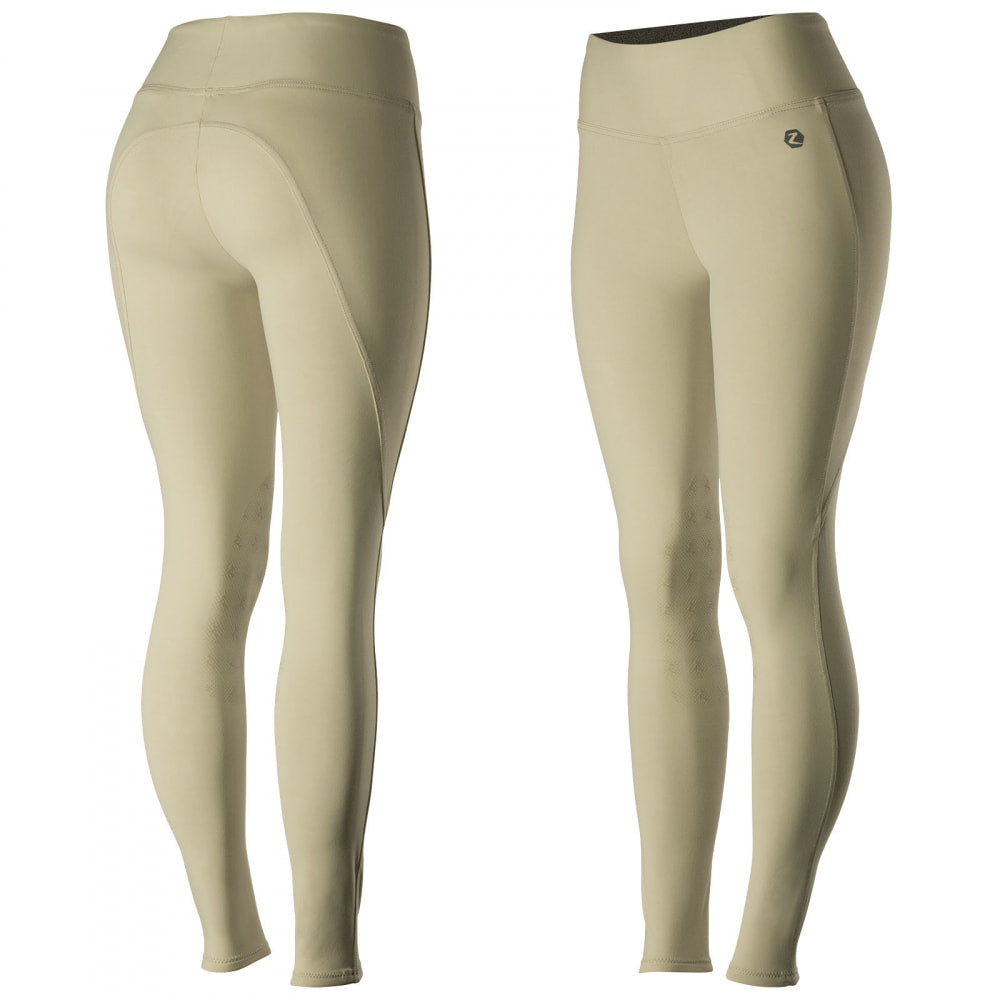 Horze Juliet Womens Hyper Flex Knee Patch Tights image #1