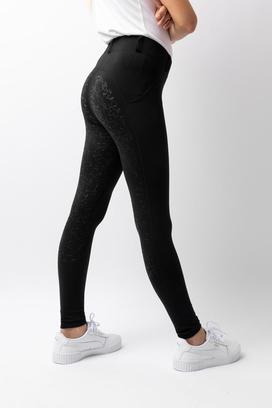 Horze Dea Kids Winter Thermo Full Seat Tights image 