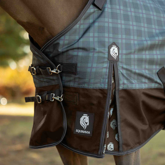 Equinavia Arktis Regular Neck Mid Weight Turnout Blanket 200g image 