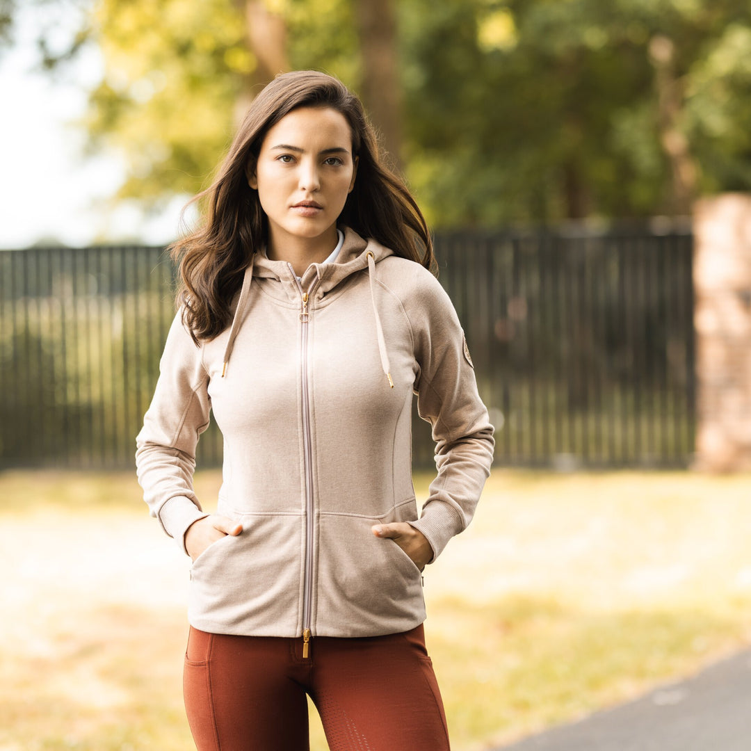 Horze Lea Womens Full Zip Hoodie image 