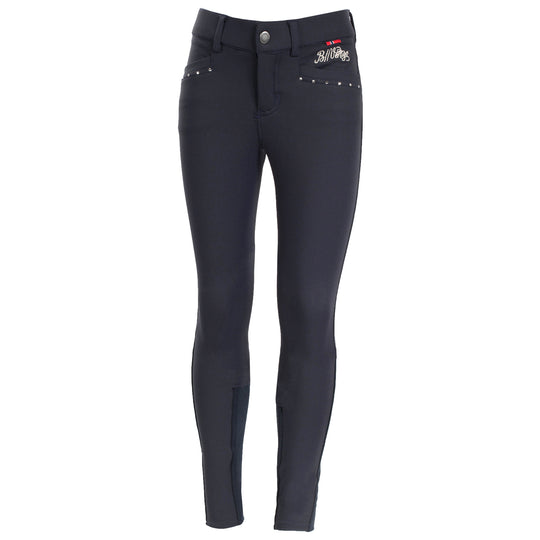 B Vertigo Olivia Girls Silicone Full Seat Breeches image 