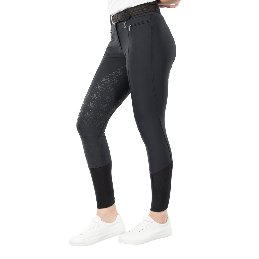 Horze Angelina Womens Silicone Full Seat Breeches image 
