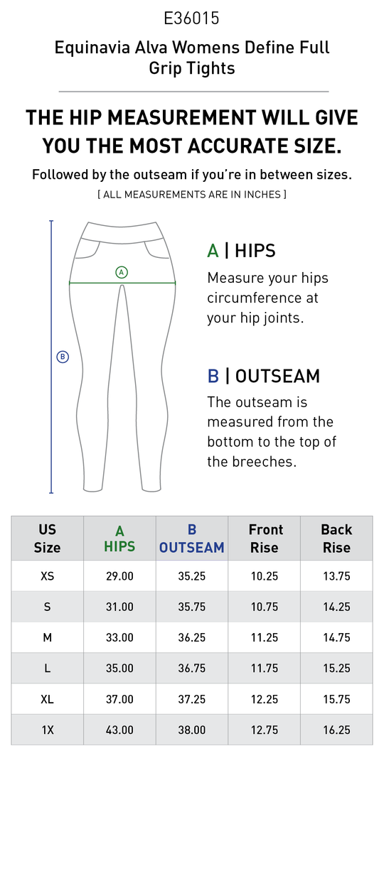 Size chart: Women&