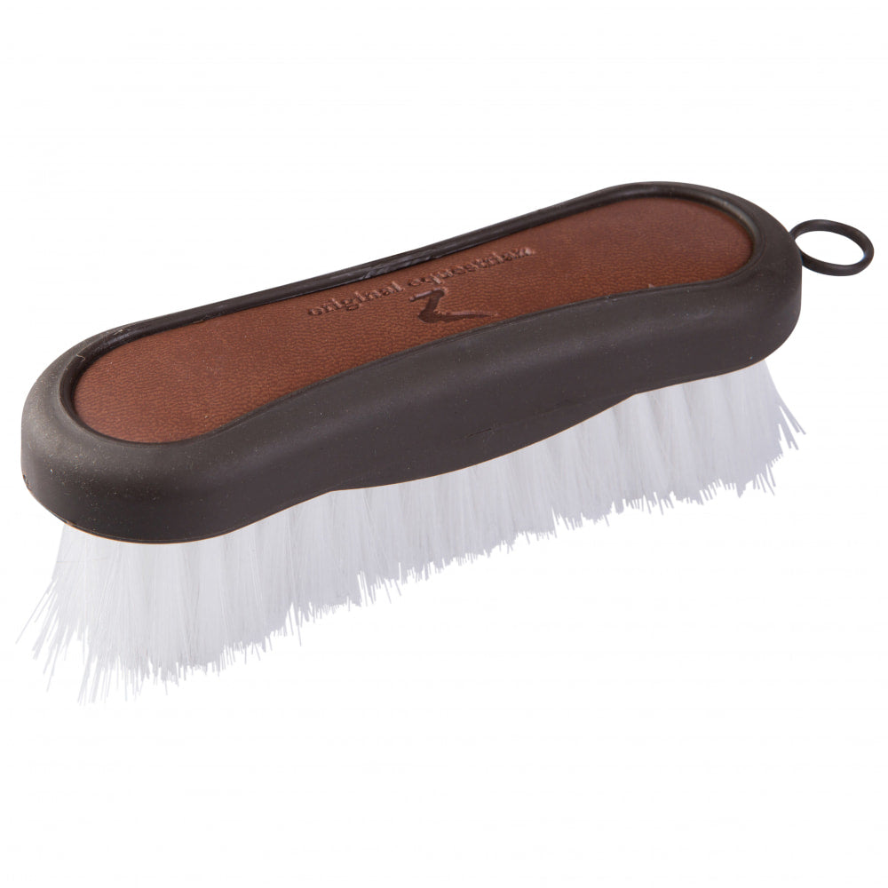 Horze Maddox Leather Handle Face Brush image #1
