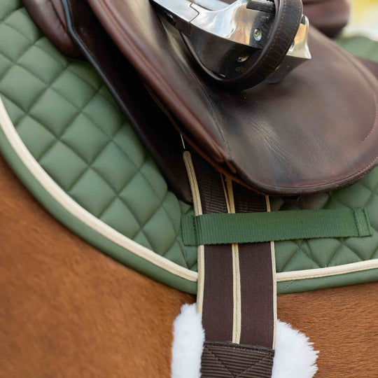 Equinavia Voss All Purpose Saddle Pad and Bonnet Set image 