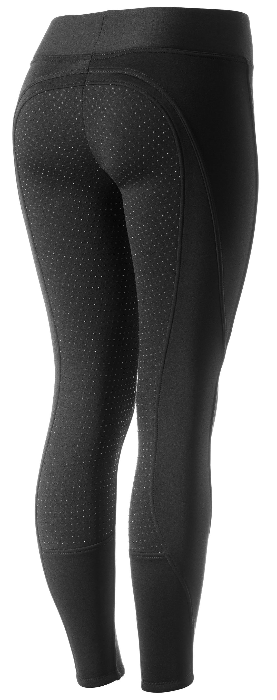 Horze Active Womens Winter Silicone Full Seat Tights image 