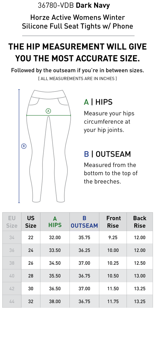 Size chart: Women&