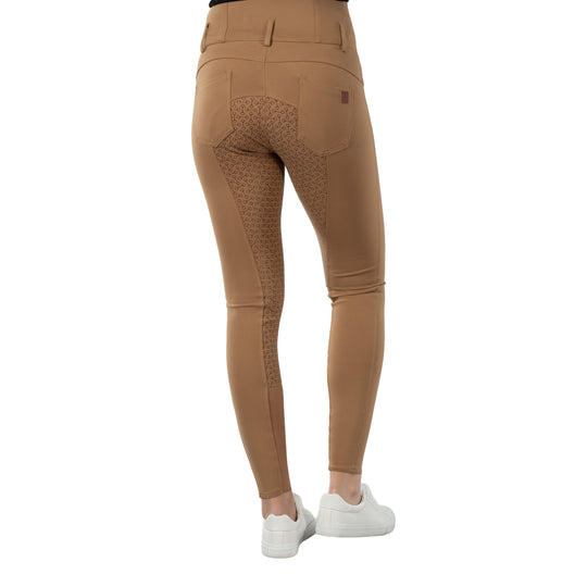 Horze Tara Womens High Waist Silicone Full Seat Breeches image 