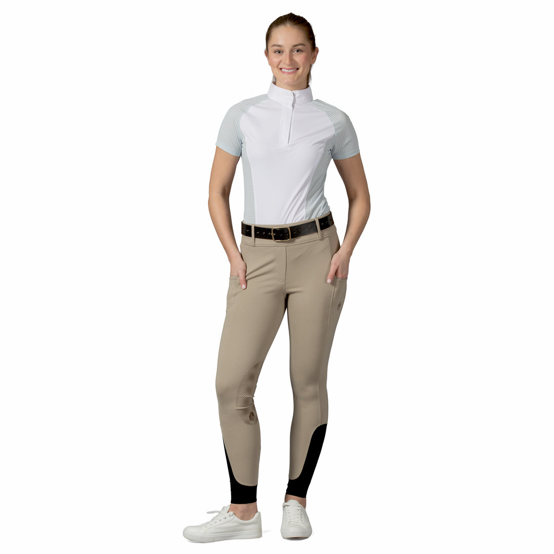 Equinavia Astrid Womens Pull On Knee Patch Breeches image 