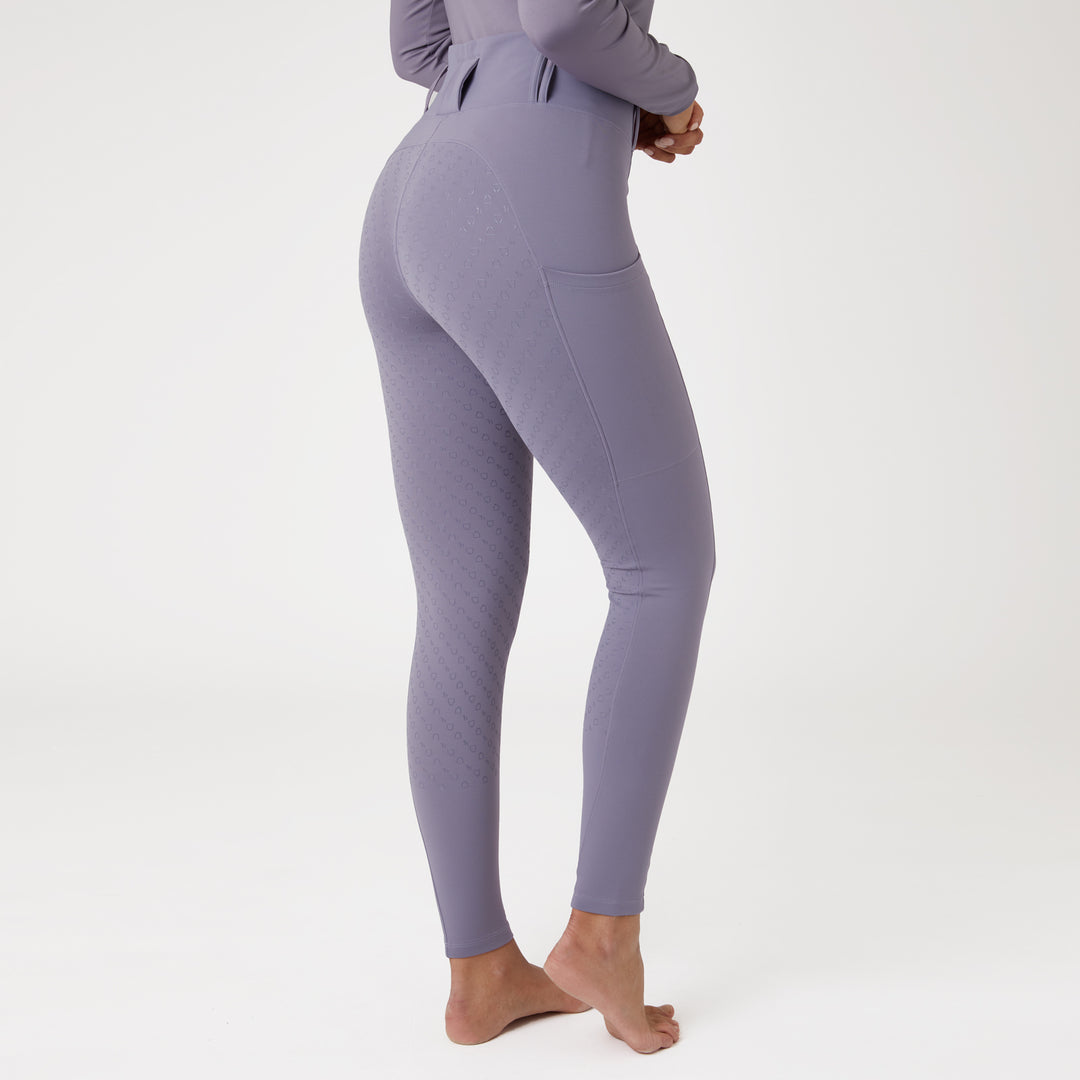 Horze Everly Womens Full Seat Winter Riding Tights image 