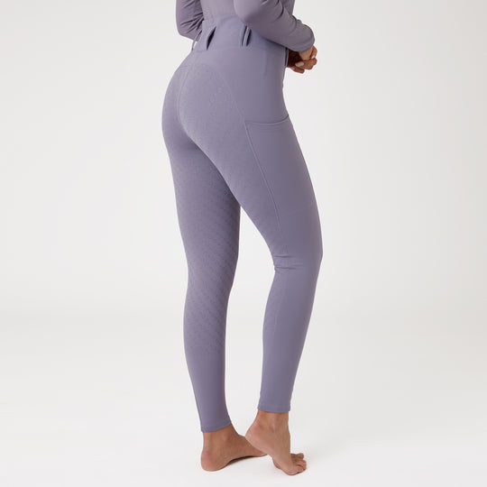Horze Everly Womens Full Seat Winter Riding Tights image 