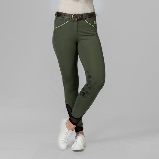 Equinavia Astrid Womens Silicone Knee Patch Breeches image 