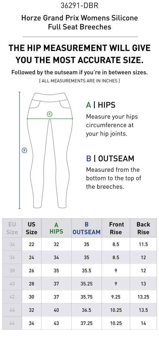Size chart: Women&