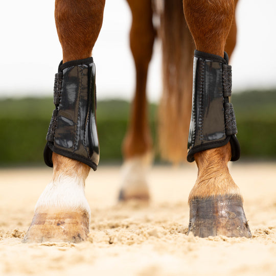 Horze Protection Boots with Glitter image 