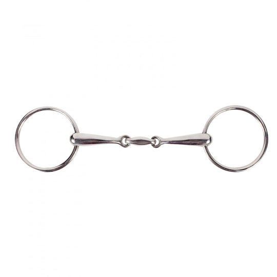 Horze Lozenge Link Loose Ring Snaffle Bit - 16mm Width image 