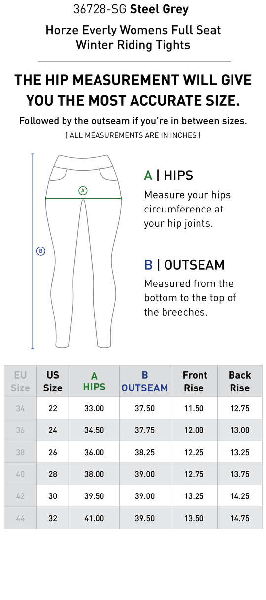 Size chart: Women&